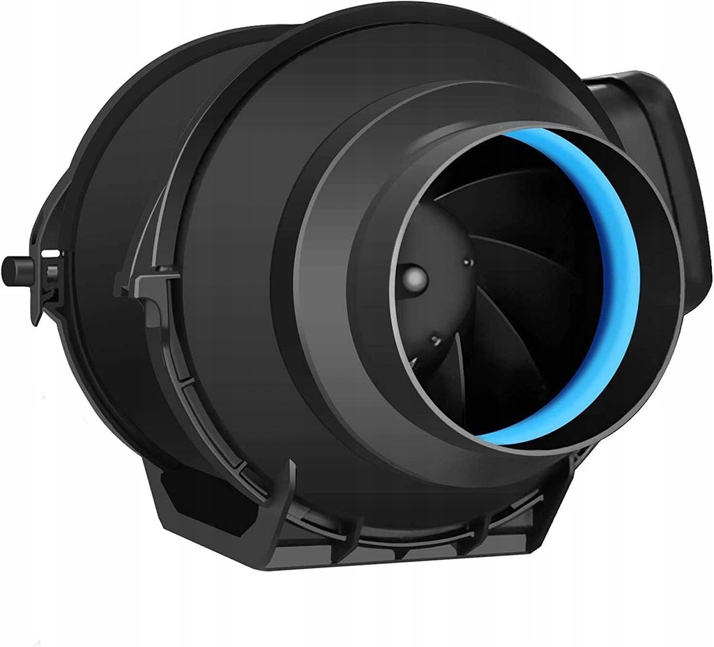 Wentylator iPower Wentylator kanałowy 100mm Czarny /12