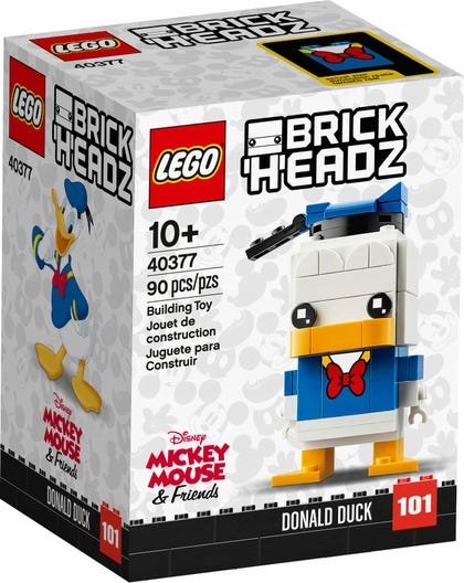 LEGO 40377 BRICKHEADZ Kaczor Donald wys.24H Disney