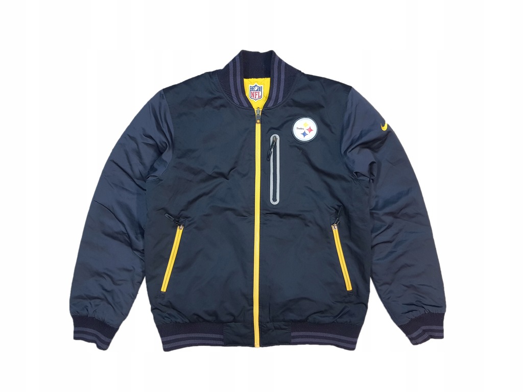 NIKE NFL STEELERS męska dwustronna kurtka logo L