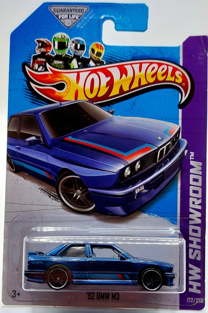 Hot wheels 2012r '92 BMW M3 - 12406601254 - oficjalne