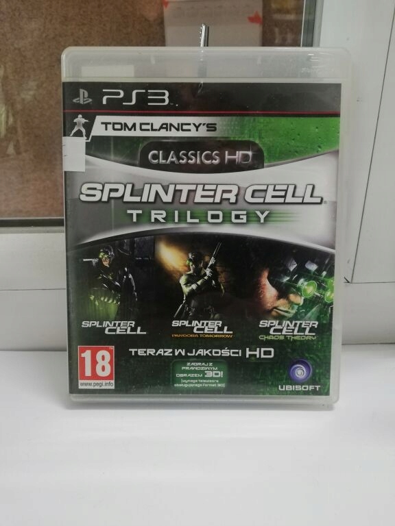 PS3 TOM CLANCY'S SPLINTER CELL TRILOGY