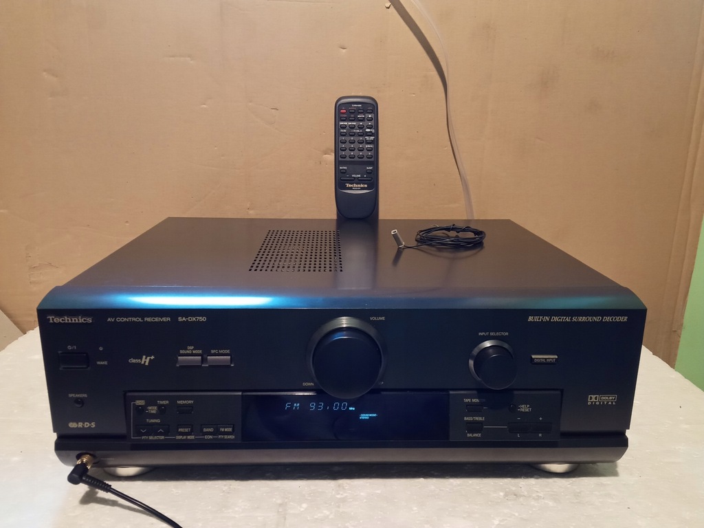 TECHNICS SA-DX750 z pilotem