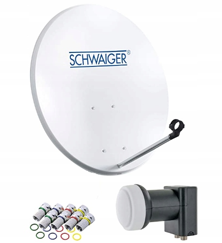 ANTENA TALERZ SATELITARNY SCHWAIGER SAT 62X55 CM
