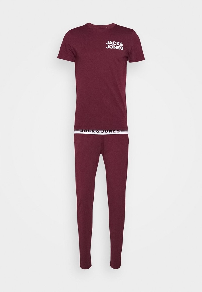 Piżama męska burgundowa Jack&Jones M