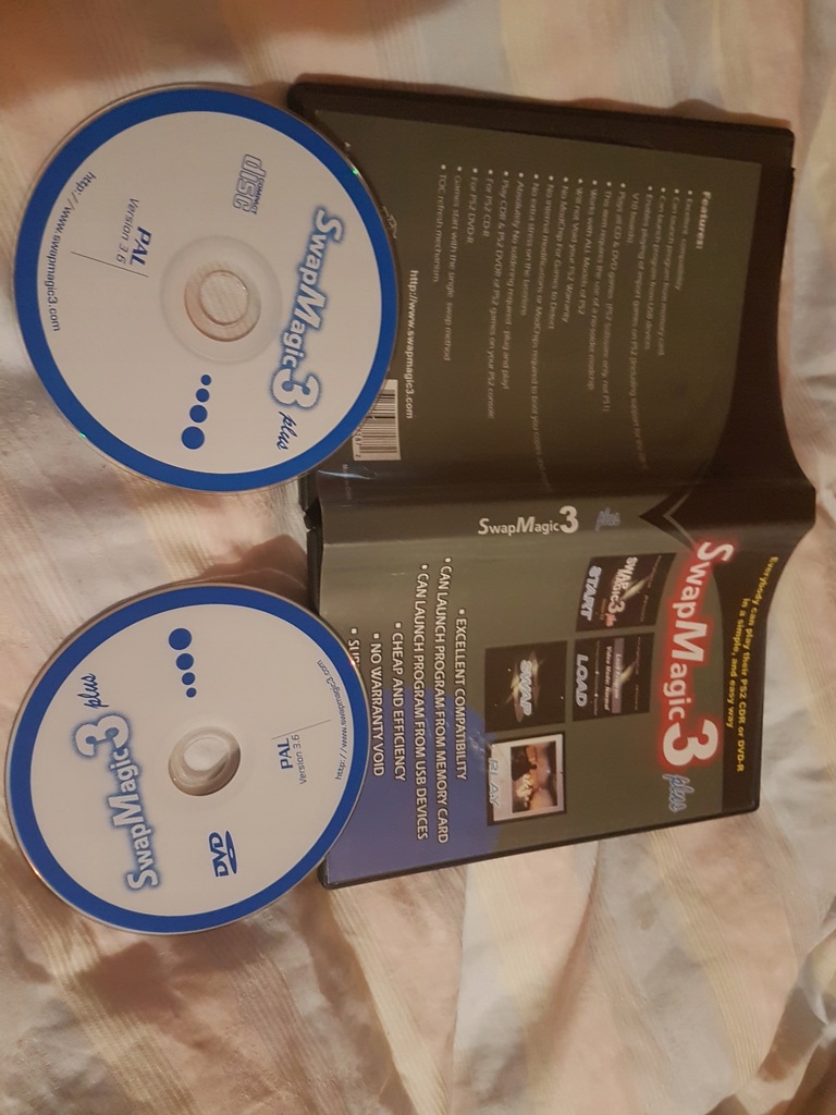 SWAP MAGIC 3 PS2 SwapMagic 3 CD i DVD