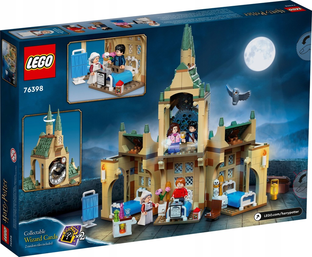 Купить LEGO Гарри Поттер Крыло Хогвартса 76398: отзывы, фото, характеристики в интерне-магазине Aredi.ru