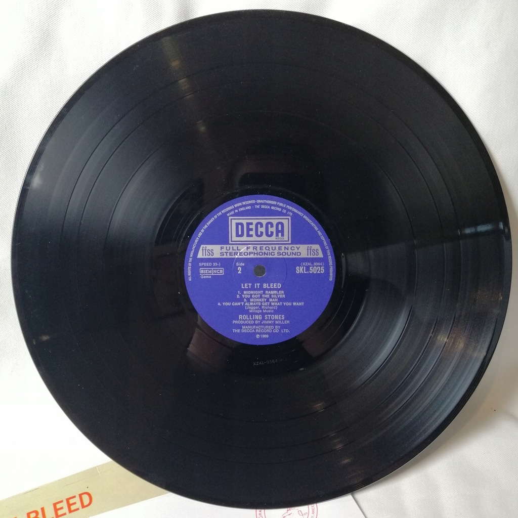 Купить Rolling Stones - Let It Bleed LP SKL5025 очень хорошо: отзывы, фото, характеристики в интерне-магазине Aredi.ru