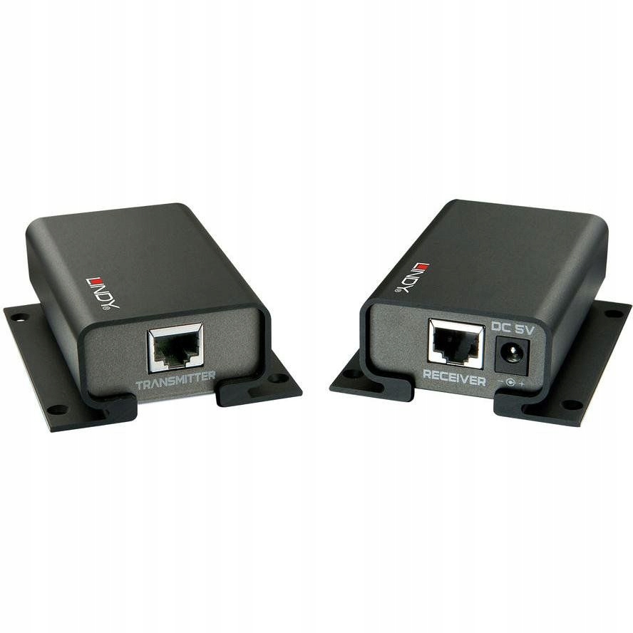 Adapter USB LINDY USB - RJ-45 Czarny (42700)