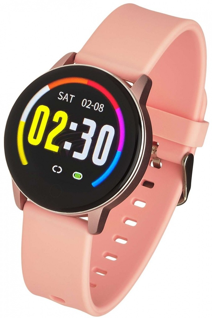 GARETT ELECTRONICS Smartwatch Women Lily Różowy