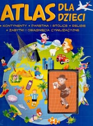 Atlas dla dzieci + Gra Łowiczanka