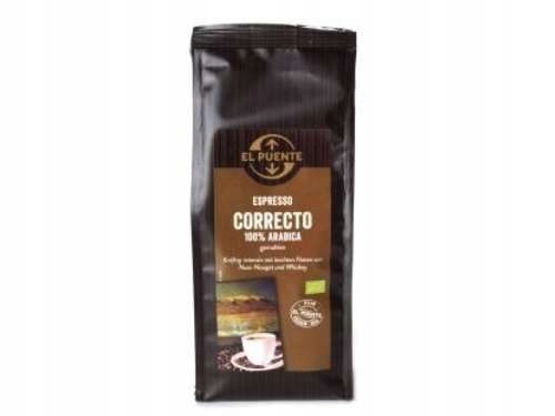 Kawa Espresso Correcto BIO 250g bardzo mocna