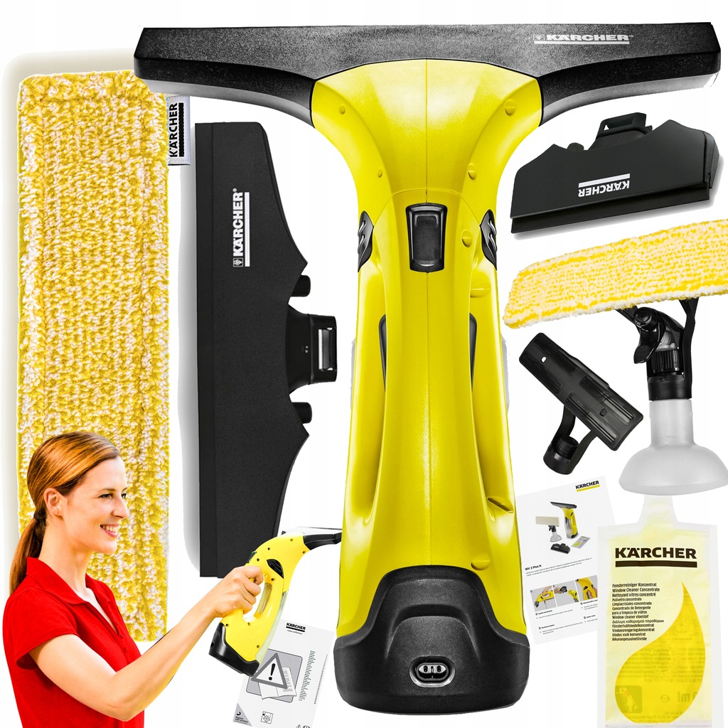 Купить НЕМЕЦКОЕ СРЕДСТВО ДЛЯ МОЙКИ ОКОН KARCHER WV 2 PLUS N: отзывы, фото, характеристики в интерне-магазине Aredi.ru