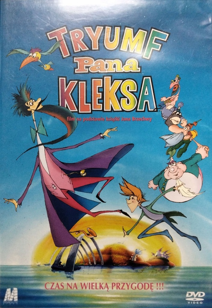 Dlaczego Pan Kleks Utracił Wszystkie Swoje Umiejętności Tryumf Pana Kleksa dvd Czas na wielką Przygodę Pan Kleks animowany