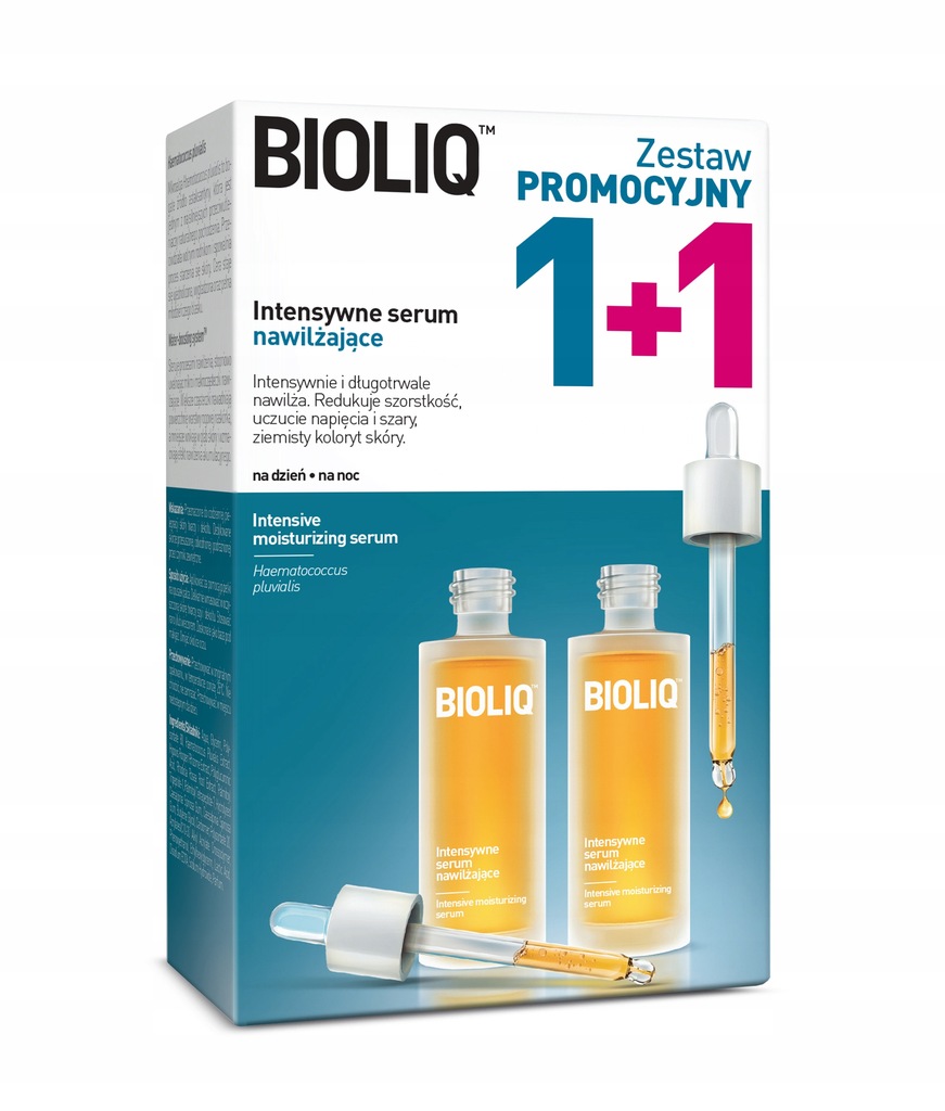 BIOLIQ PRO INTENSYWNE SERUM NAWILŻAJĄCE 1+1 DWUPAK