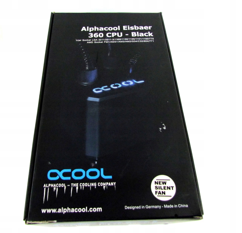 Купить ВОДЯНОЕ ОХЛАЖДЕНИЕ ALPHACOOL EISBAER 360 CPU-Black: отзывы, фото, характеристики в интерне-магазине Aredi.ru