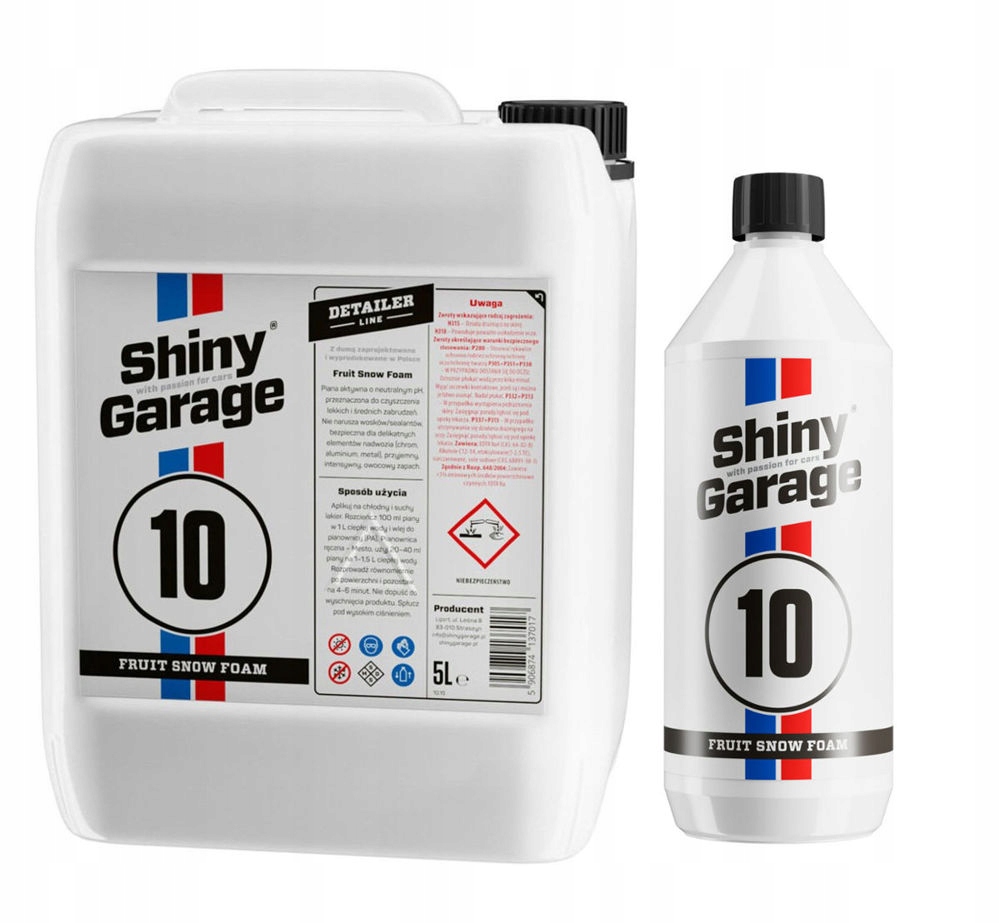 Promocja Shiny Garage Fruit Snow Foam 6L 5+1l