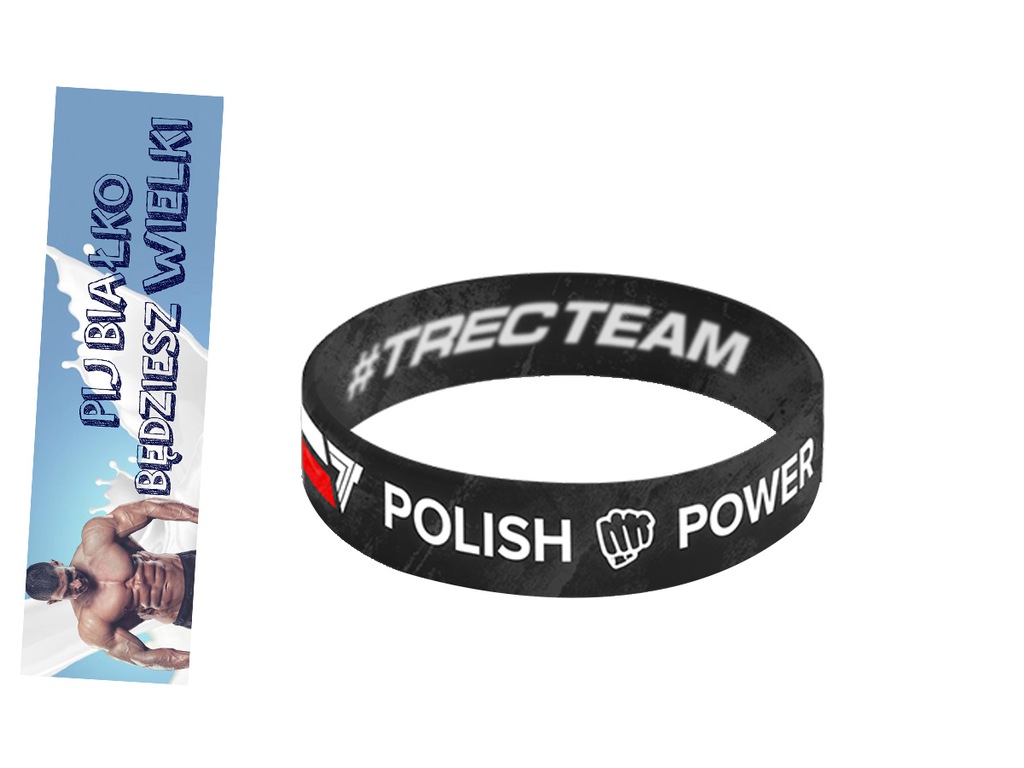 TREC OPASKA SILIKONOWA POLISH POWER 051 WRISTBAND