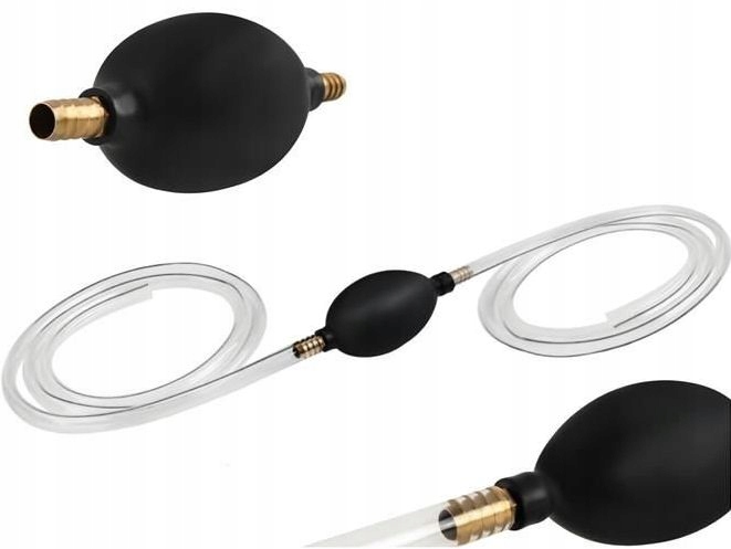 RĘCZNA POMPKA DO PŁYNÓW WODY AKWARIUM + WĄŻ