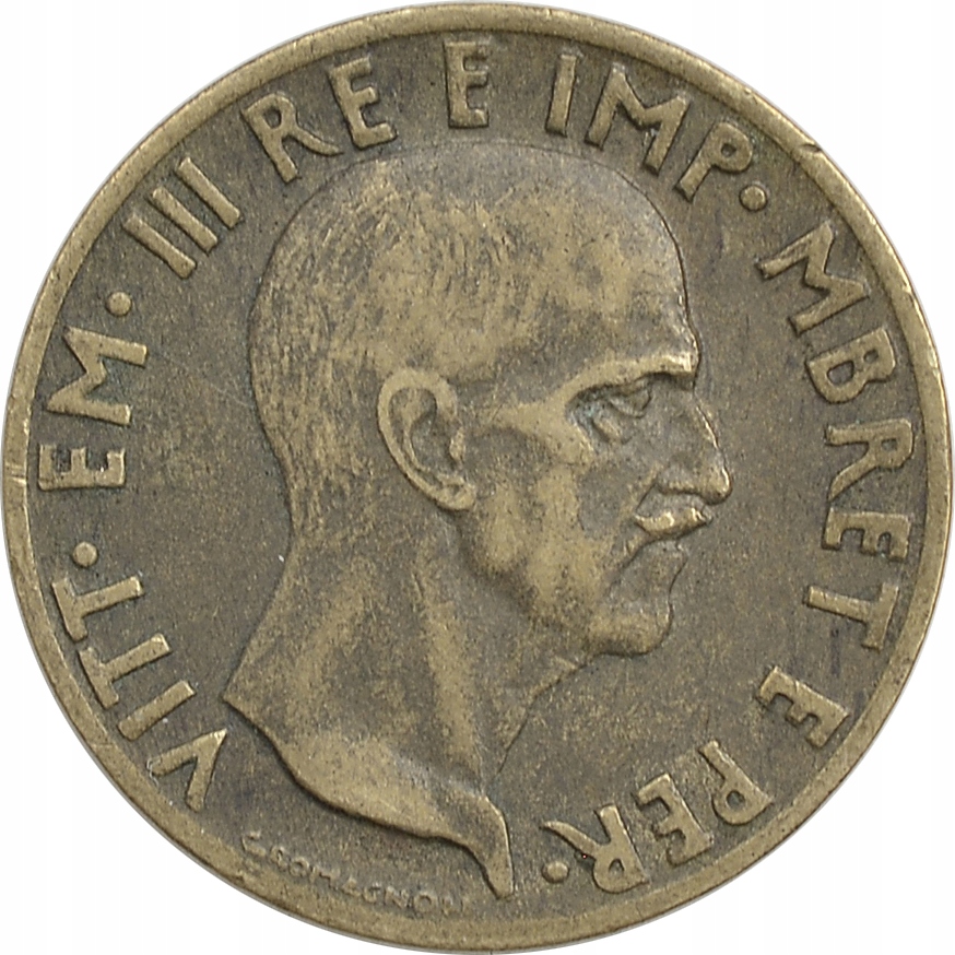 15.ALBANIA, VITT.EMANUEL III, 0,05 LEK 1940