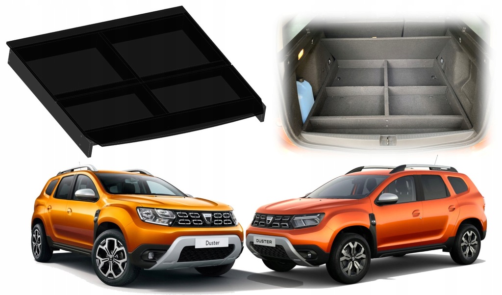 Zabudowa bagażnika Dacia Duster 2 2wd