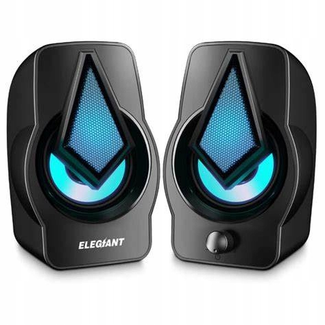Zestaw głośników komputerowych 2.0 ELEGIANT SR600 HIT
