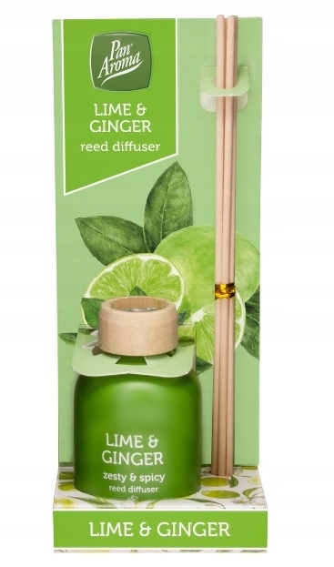 PAN AROMA Dyfuzor zapachowy Limonka & imbir 50 ml