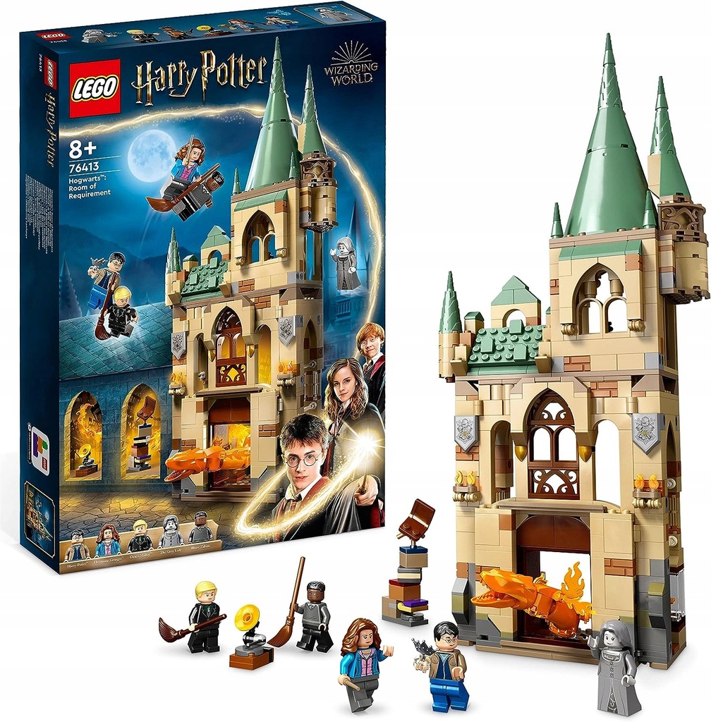 ZESTAW KLOCKI LEGO HARRY POTTER 76413 POKÓJ ŻYCZEŃ