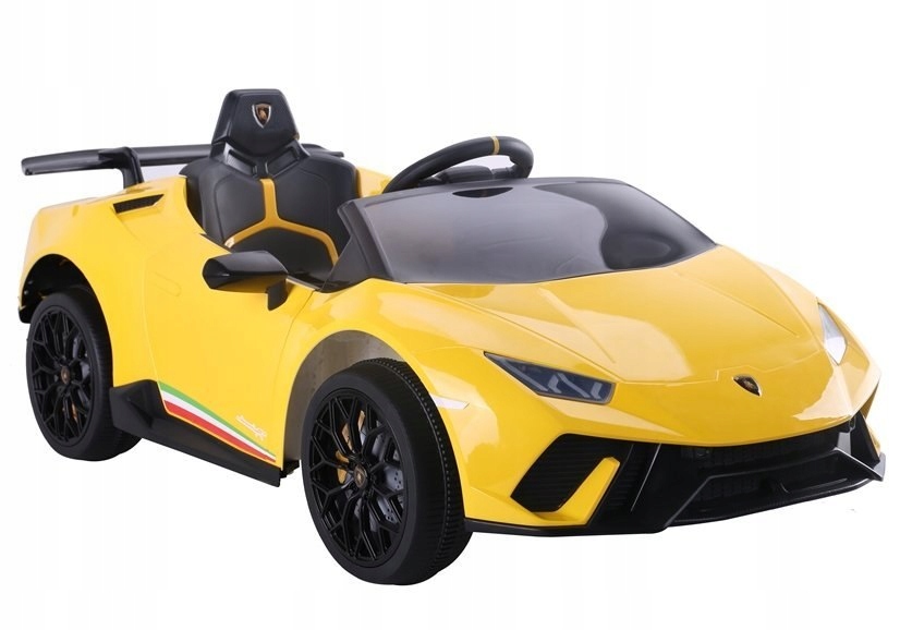 Auto na akumulator Lamborghini Huracan Żółte Impor