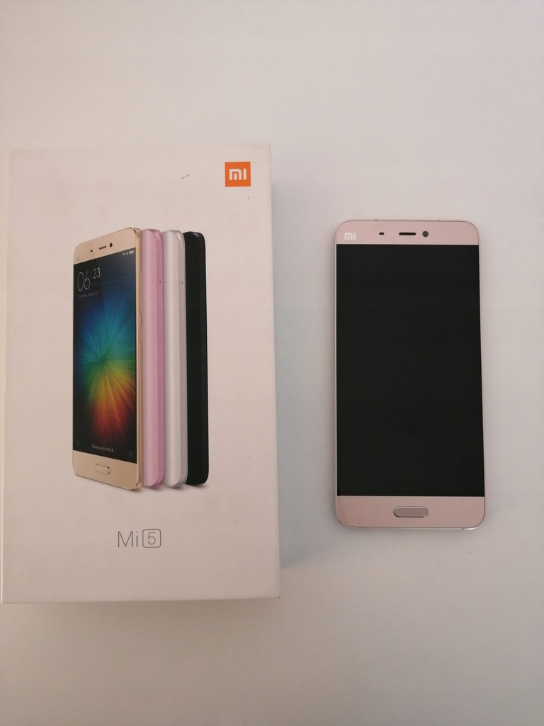 Xiaomi MI5 3/32 GB GOLD +SZKŁO H9+ETUI-3szt.