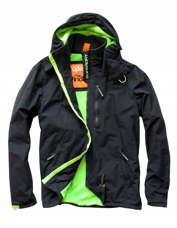 SUPERDRY THE WINDHIKER * KURTKA NA POLARZE * XL