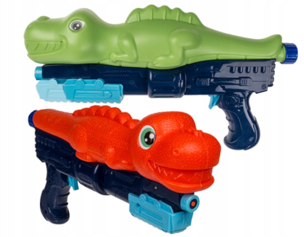 Duży Pistolet Na Wodę XXL Dinozaur 32cm DinoGun