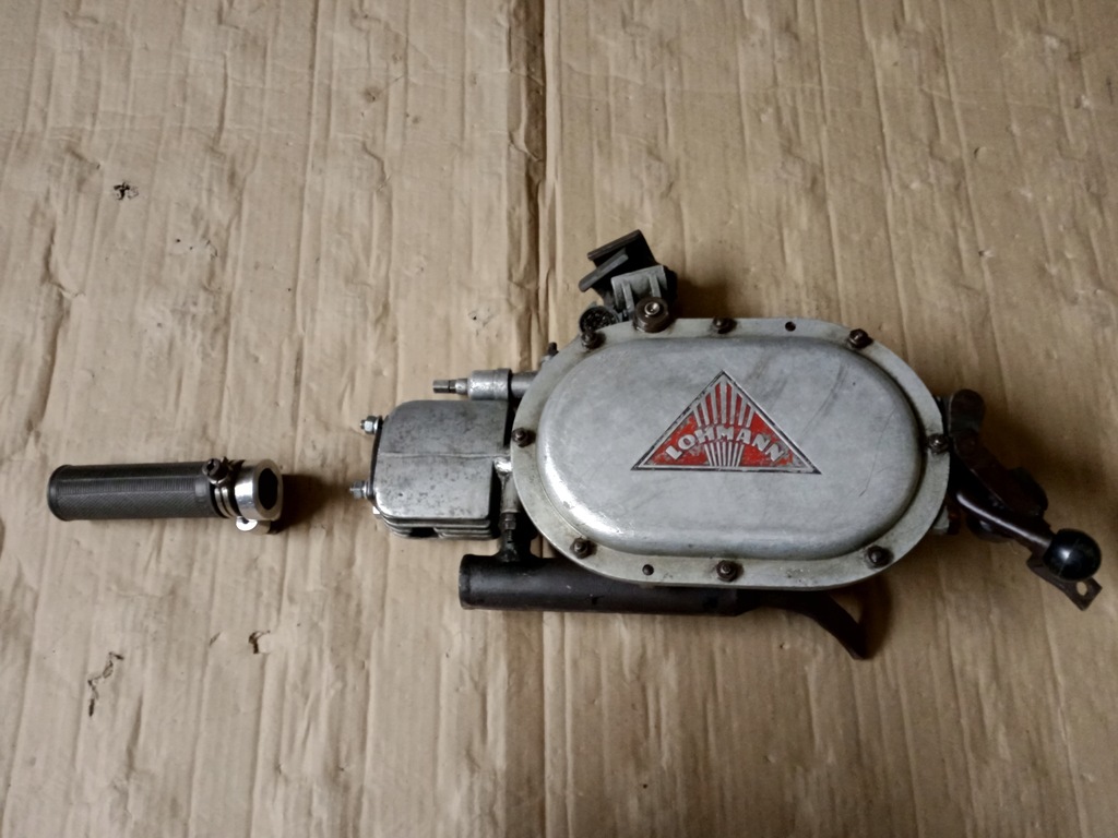 Lohmann silnik rowerowy diesel 18cm zabytkowy