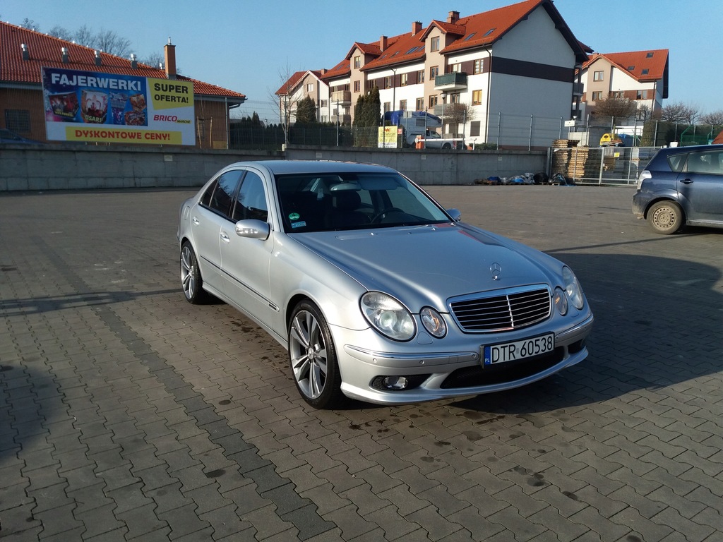 MERCEDES 211 E KLASA AVANTGARDA 3.0 7GTRONIC