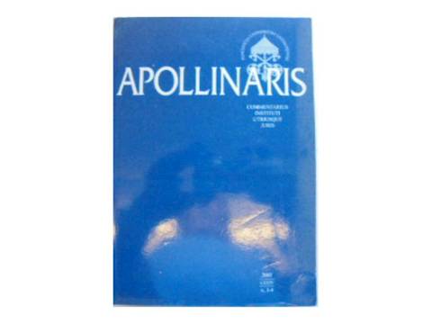 Apollinaris 1-4/2001 - 2001 24h wys