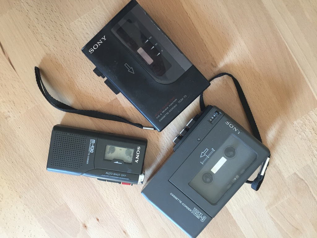 3x walkman SONY !