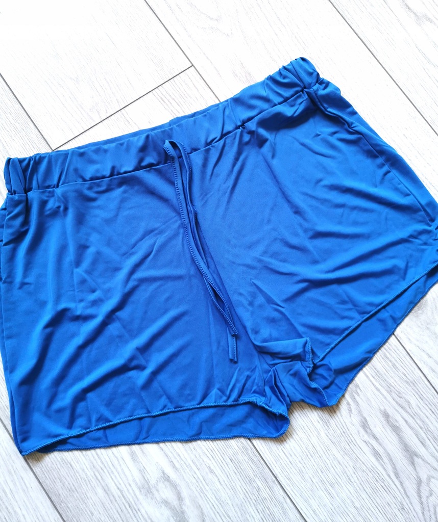 SHEIN spodenki XL 42 piżama niebieskie krótkie