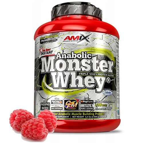 Anabolic Monster Whey 2000g, Amix Nutrition MALINA