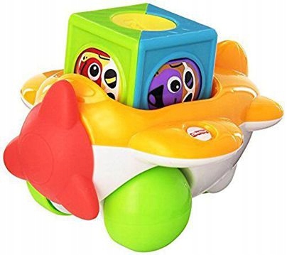 Ruchome Klocki Samolocik Fisher Price