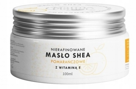 Natur Planet masło shea nierafinowane pomarańczowe 100 ml