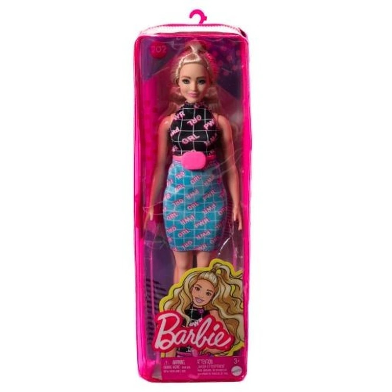 Lalka Barbie Fashionistas Power Girl krągłe