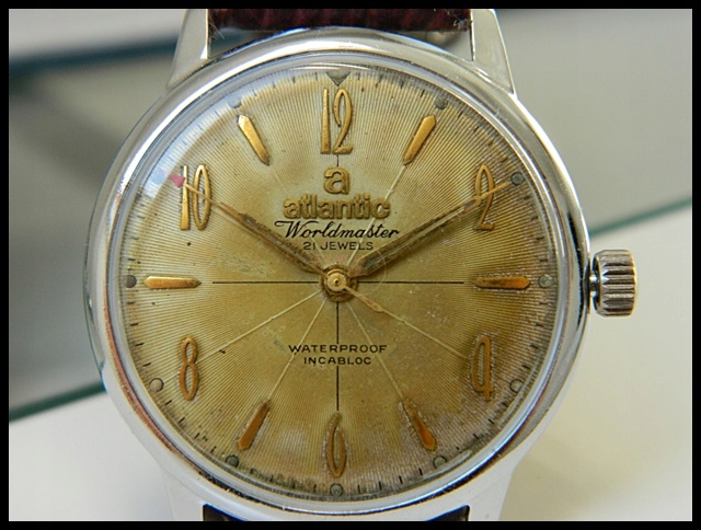 Stary zegarek Atlantic Prima piękna tarcza Unikat!