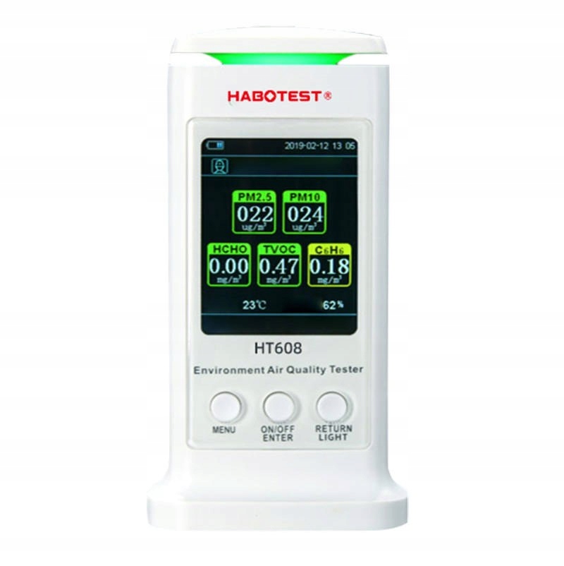 Inteligentny detektor jakości powietrza Habotest H