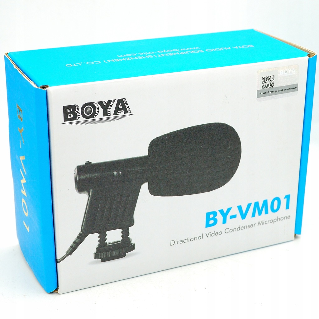 Mikrofon pojemnościowy BOYA BY-VM01