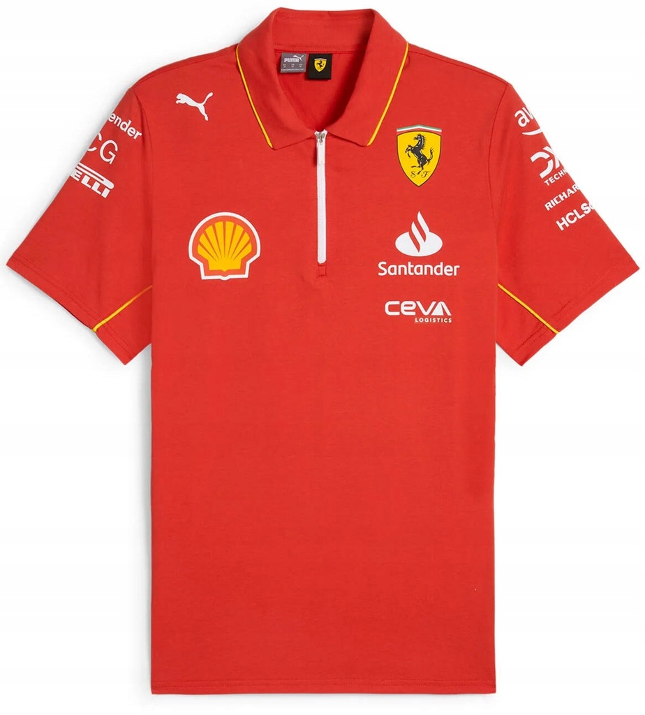 Koszulka polo Scuderia Ferrari F1 Team 2024 r.XXL