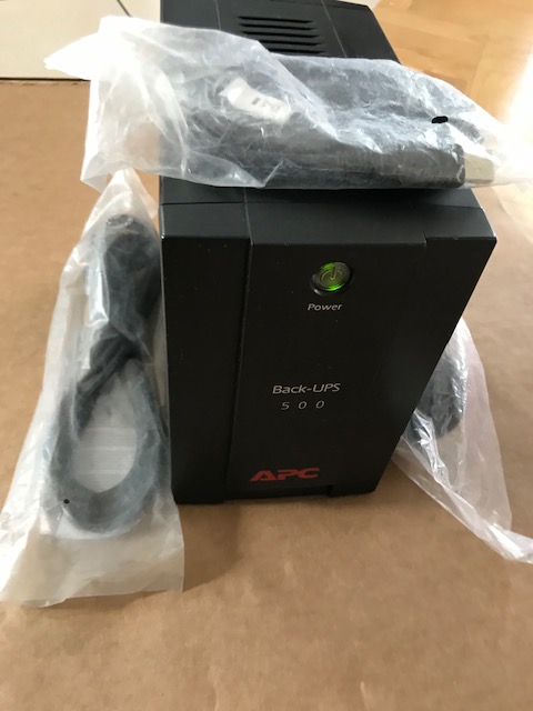 UPS APC BX500 BACK X 500 NEW AKU CSB GWAR 12/24 MC