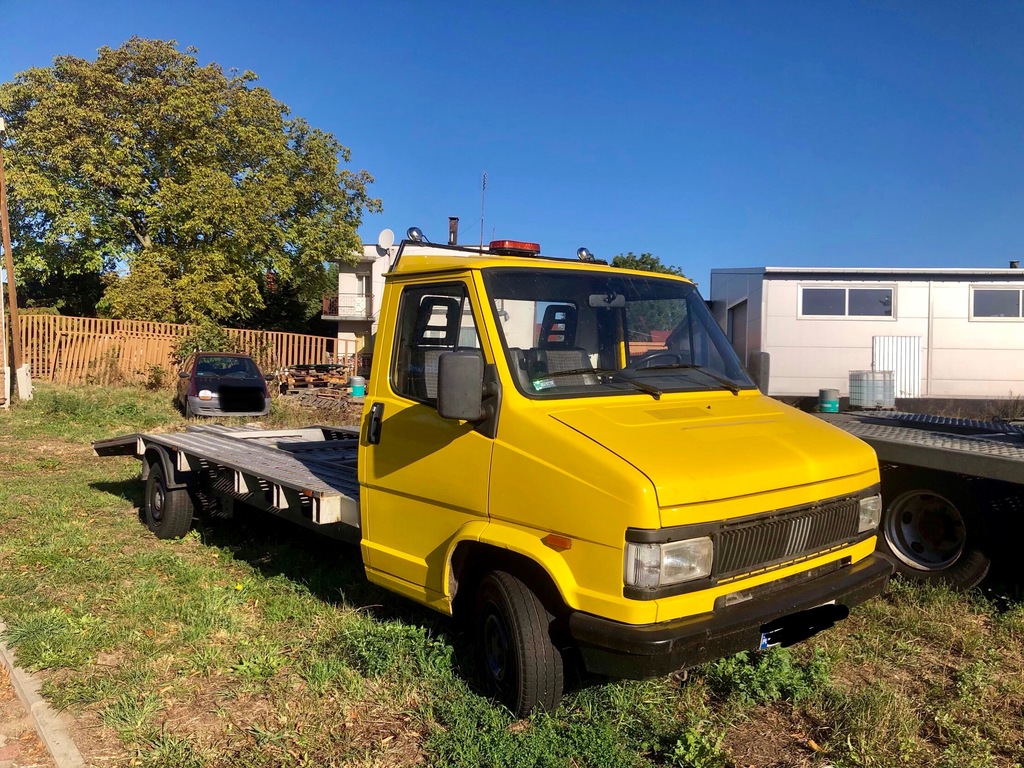 FIAT DUCATO 1990R. 2.5 AUTOLAWETA ŁAD. 1800KG