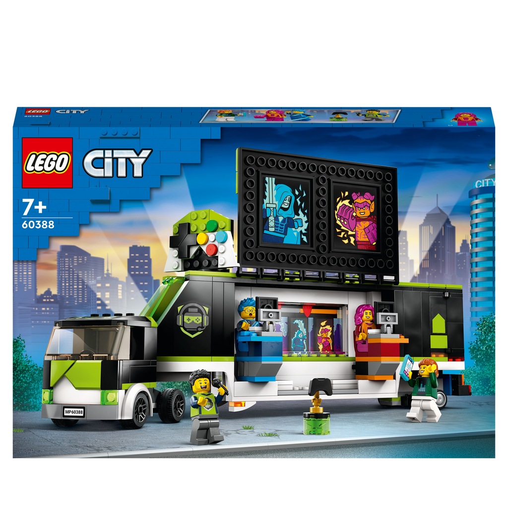 Ciężarówka na turniej gier Lego City