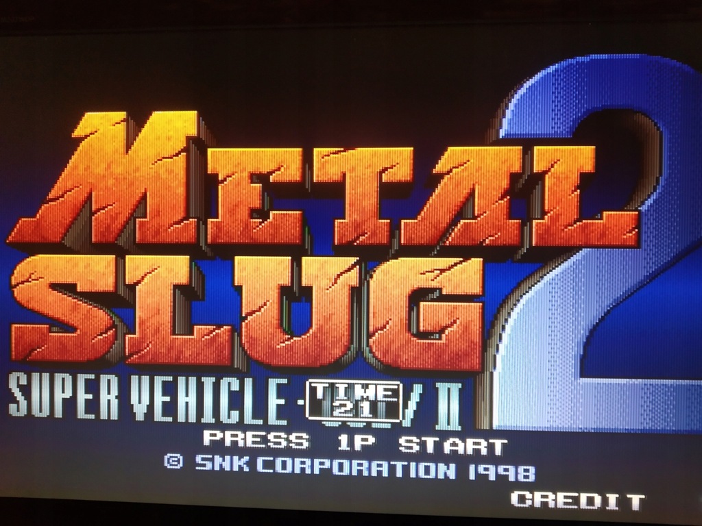 Metal Slug 2 arcade jamma neo geo sega mvs atari