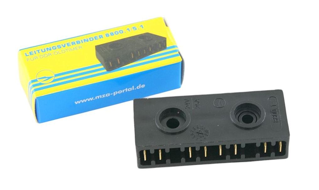 MOSTEK elektryczny KOSTKA łącznik kabli Simson S51 S60 SR 50 8800.1/5.1