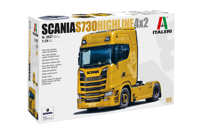 Scania S730 Highline 4x2 1:24 ITALERI 3927